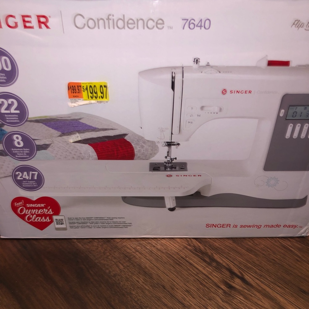 SINGER CONFIDENCE 7640 SEWING MACHINE